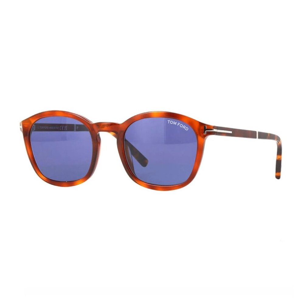 NEW TOM FORD SUNGLASSES HAVANA MEN SQUARE EYEWEAR
